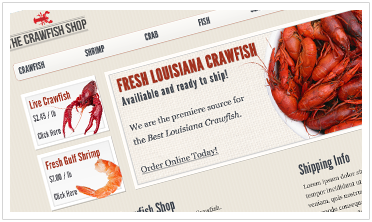 Thumbnail Image for thecrawfishshop.com